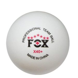 توپ پینگ پنگ ۷ ستاره فاکس (Fox) بسته ۳ عددی - جنس سلولوئید برای پیچ بالا