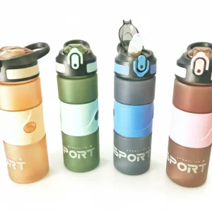 قمقمه ورزشی SPORTLIFE مدل دو رنگ مات حجم 600 میل