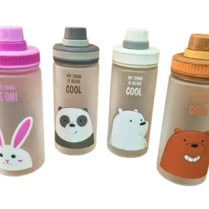 قمقمه فانتزی EYUN طرح عروسکی با بدنه کروم مات - 500 میلی‌لیتر