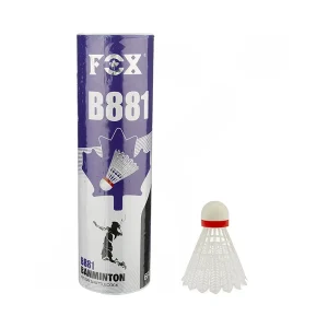 توپ بدمینتون (شاتل) پلاستیکی فاکس مدل 881 - بسته ۶ عددی برای فضای باز
