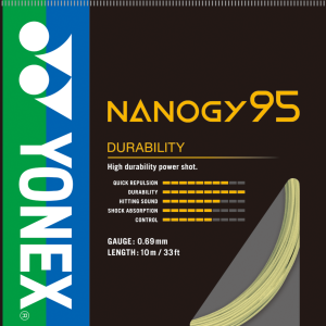 زه بدمینتون یونکس مدل NANOGY 95 (ساخت ژاپن)