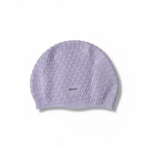 کلاه شنا پفکی سیلیکونی مدل SPORTY (ضد حساسیت - فری سایز)