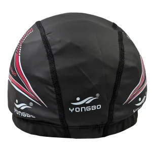 کلاه شنا دو لایه PU پارچه‌ای Yongbo