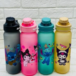 قمقمه فانتزی عروسکی دیزنی Sports با بدنه کروم مات