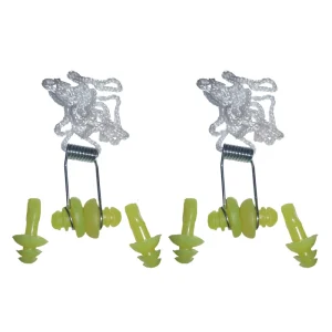 ست گوشی و بینی گیر شنا پلاستیکی (ایرانی) - مدل اقتصادی