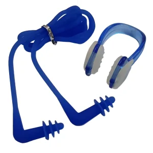 ست گوشی و بینی گیر شنا اسپیدو (Speedo) مدل هدفونی - به همراه جعبه