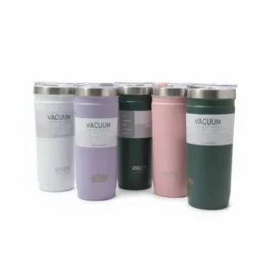 ماگ استیل ATHLETIC با بند سیلیکونی قابل حمل و نی – گنجایش ۷۱۰ میلی‌لیتر