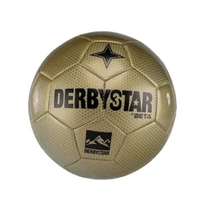 توپ فوتبال دربی استار ۳ ستاره – دوختی با طرح زنبوری، چرمی، سایز ۴