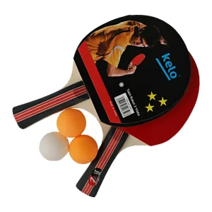 ست راکت پینگ پنگ ۳ ستاره مدل KELO | به همراه کیف حمل و ۳ عدد توپ