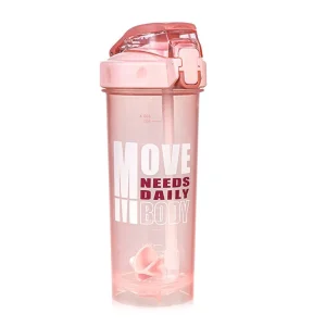 شیکر 800cc MOVE BODY – نی دار با درب ضامنی و پیچی ضدنشت