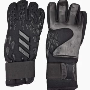 دستکش دروازه‌بانی آدیداس (Adidas) مدل Predator تمام مشکی - کف لاتکس