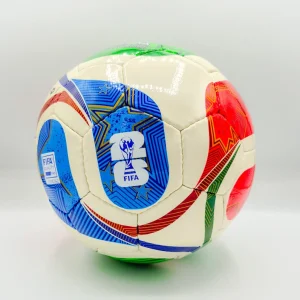 توپ فوتبال آدیداس (Adidas) طرح جام جهانی ۲۰۲۶ - سایز ۴ (دوختی/زرنگ)