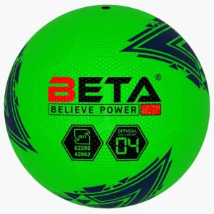 توپ فوتبال لاستیکی بتا (Beta) سایز 4 مدل PSRG | مخصوص آسفالت و فضای باز (رویه مقاوم)