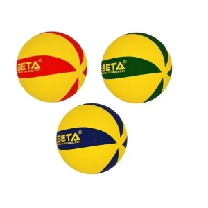 توپ والیبال لاستیکی بتا (Beta) سایز 5 مدل PVR | مخصوص آسفالت و فضای باز (رویه مقاوم)