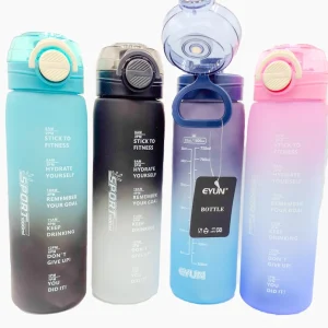 قمقمه ورزشی EYUN مدل SPORT حجم 1 لیتر (نشانگر حجم و درب قفلی)