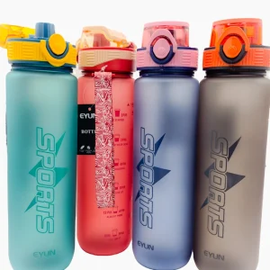 قمقمه ورزشی ایون (EYUN) مدل SPORTS کد ۲۵۸ (۱۰۰۰ میل - مات بنددار)