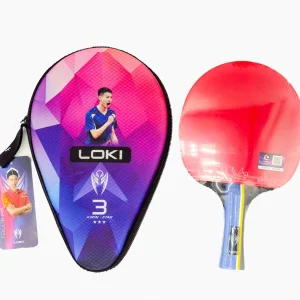 راکت پینگ پنگ لوکی (LOKI) مدل Kirin 3 Star با کیف هارد