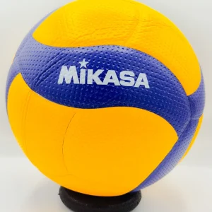 توپ والیبال میکاسا (Mikasa) مدل V200W - هایکپی اورجینال ساخت تایلند (رویه چرم PU)