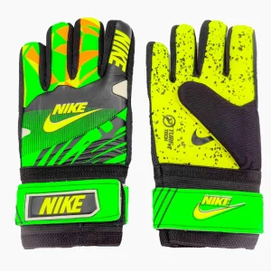 دستکش دروازه‌بانی نایک (Nike) مدل Turf Tech فنردار | سایز 8 (سبز فسفری - کف تفنگی)