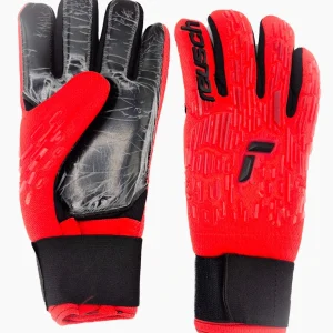 دستکش دروازه‌بانی رویش (Reusch) مدل کف لاتکس تنفسی - قرمز (سایز ۹ و ۱۰)