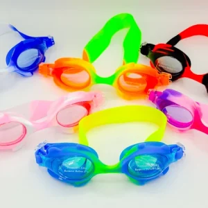 عینک شنا بچه‌گانه یاماکاوا YAMAKAVA ماشینی | بدنه تمام سیلیکونی و لنز پلی‌کربنات