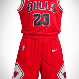 ست ورزشی بسکتبالی مردانه شیکاگو بولز Bulls 23 | رکابی و شلوارک حرفهای