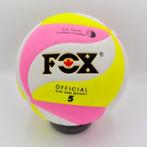 توپ والیبال فوکس FOX سایز 5 | رویه نرم Soft Touch مناسب تمرین و مسابقه