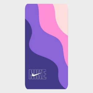 حوله باشگاهی طرح Purple Waves | مدل مینیمال بنفش و صورتی با طراحی مدرن 120×60
