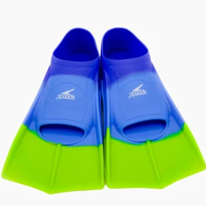 فین شنا قدرتی اسپیدو (Speedo) مدل لاتکس رنگ آبی و سبز