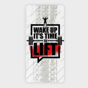 حوله باشگاهی طرح Wake Up Lift | مدل انگیزشی بدنسازی 120×60