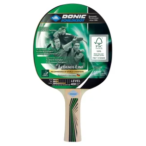 راکت پینگ‌پنگ Donic Schildkröt مدل Legends 400 FSC | رویه ITTF با اسفنج ۱.۶ میلی‌متری