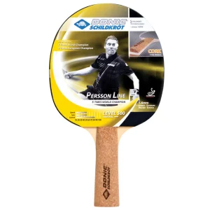 راکت پینگ‌پنگ Donic Schildkröt مدل Persson 500 | دارای دسته پنبه‌چوبی (Cork) و رویه ITTF