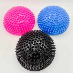 نیم دایره تعادلی هاف بال (Half Ball) مدل خاردار | توپ ماساژ و فیزیوتراپی ۲Wra