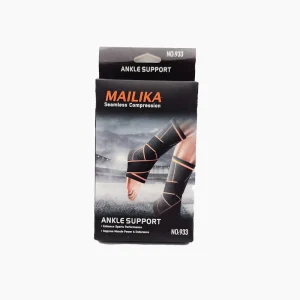 قوزک‌بند کشی MAILIKA کد 933 | مدل دو چسب (Double Strap) با تکنولوژی Seamless Compression و حمایت ۸ جهته