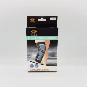 زانوبند کشی Wu Ting کد 895 | مدل Classic Knee Support با تکنولوژی بافت تنفس‌پذیر و فشرده‌سازی هدفمند